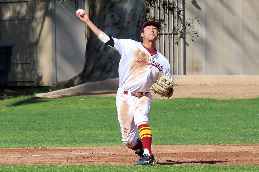 Sophomore second baseman Andres Kim has been a steady performer at the top of the lineup for the Lancers this season.