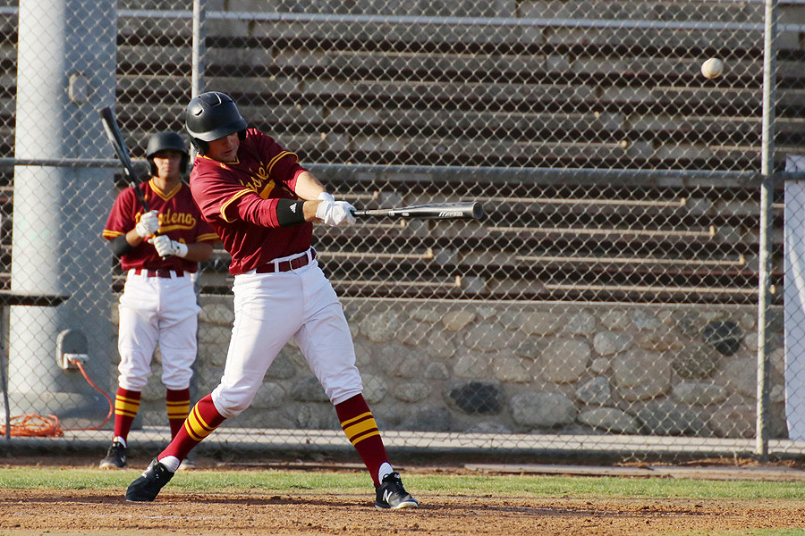 Lancer Frank Yokas hit for the cycle on Tuesday.