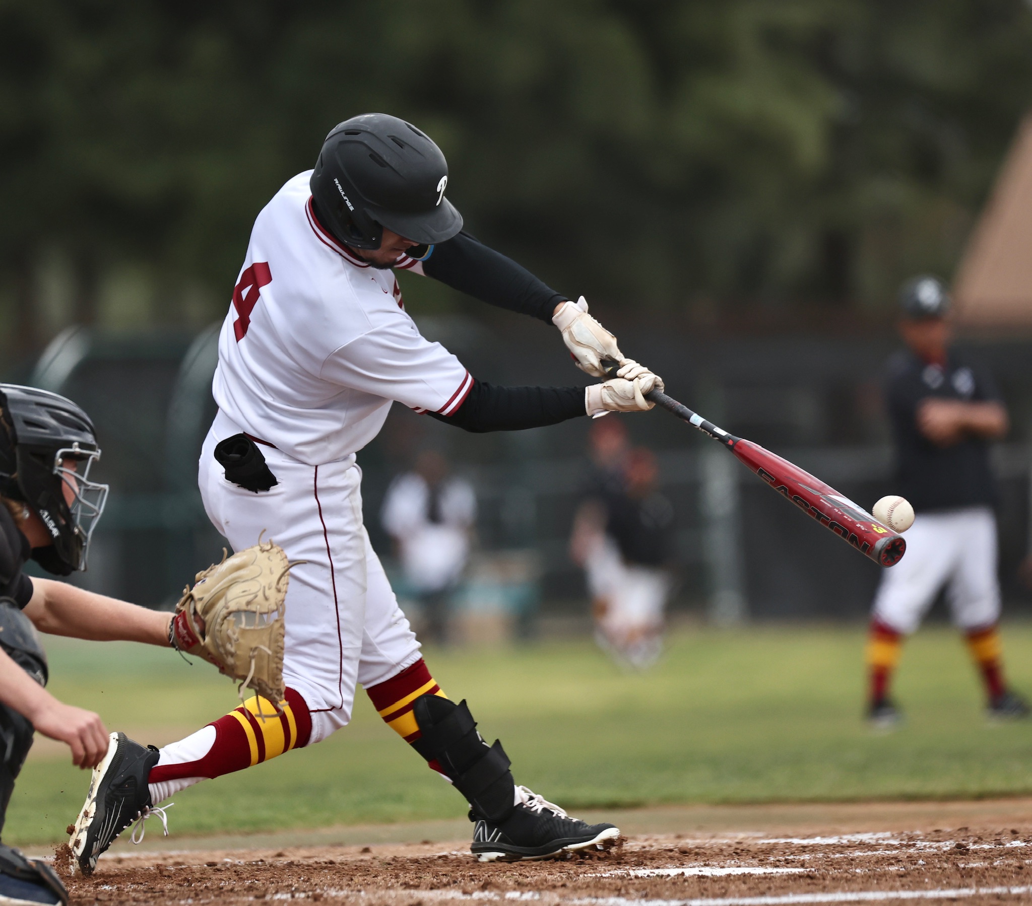 Tommy Castillo in action in a recent Lancers home game.