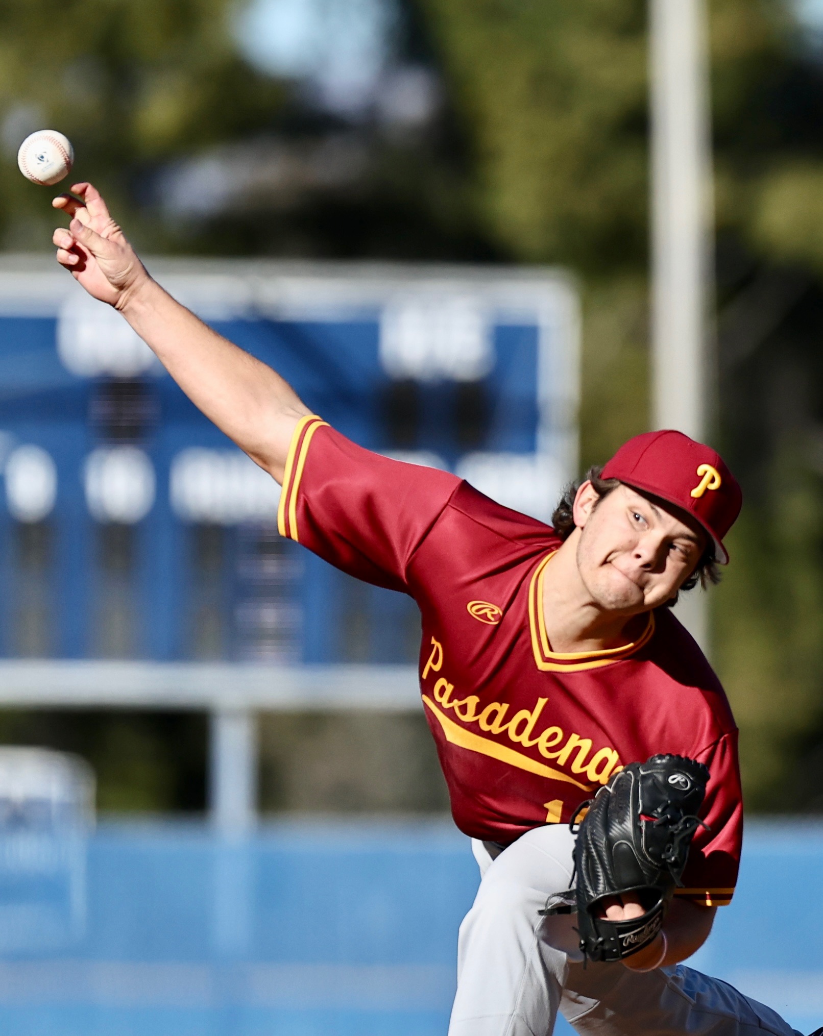 Rider Gardner has been a big reliever for the Lancers early on this season.