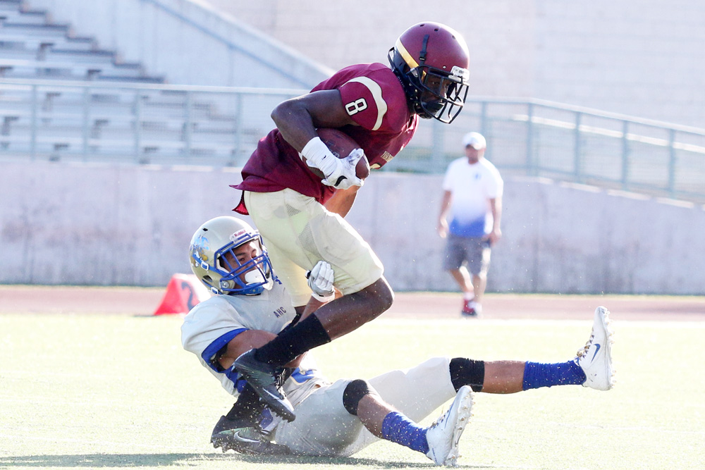 Southwestern Passes Football By, 59-28