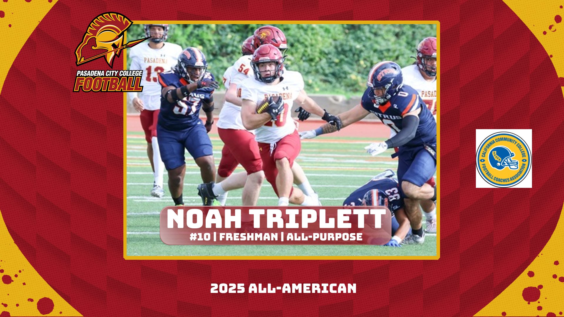 Football's Noah Triplett Adds All-American Honors