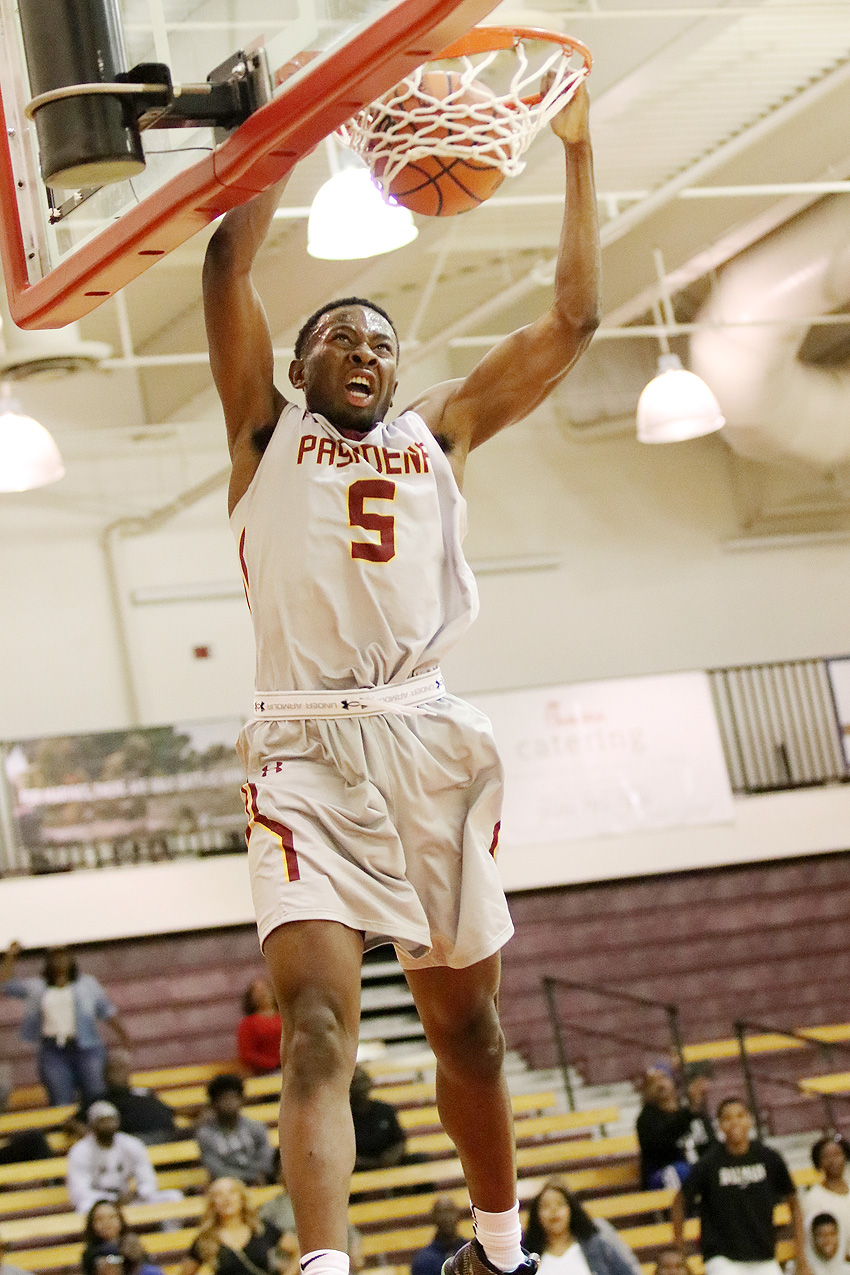 Chris Odionu was one of three Lancers to reach double-doubles in a SCC North-opening win over Rio Hondo.
