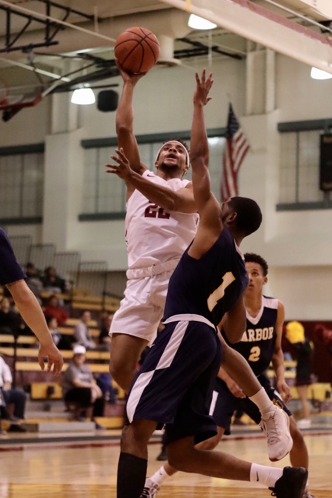 Lancer Mike Harris in a recent home game.