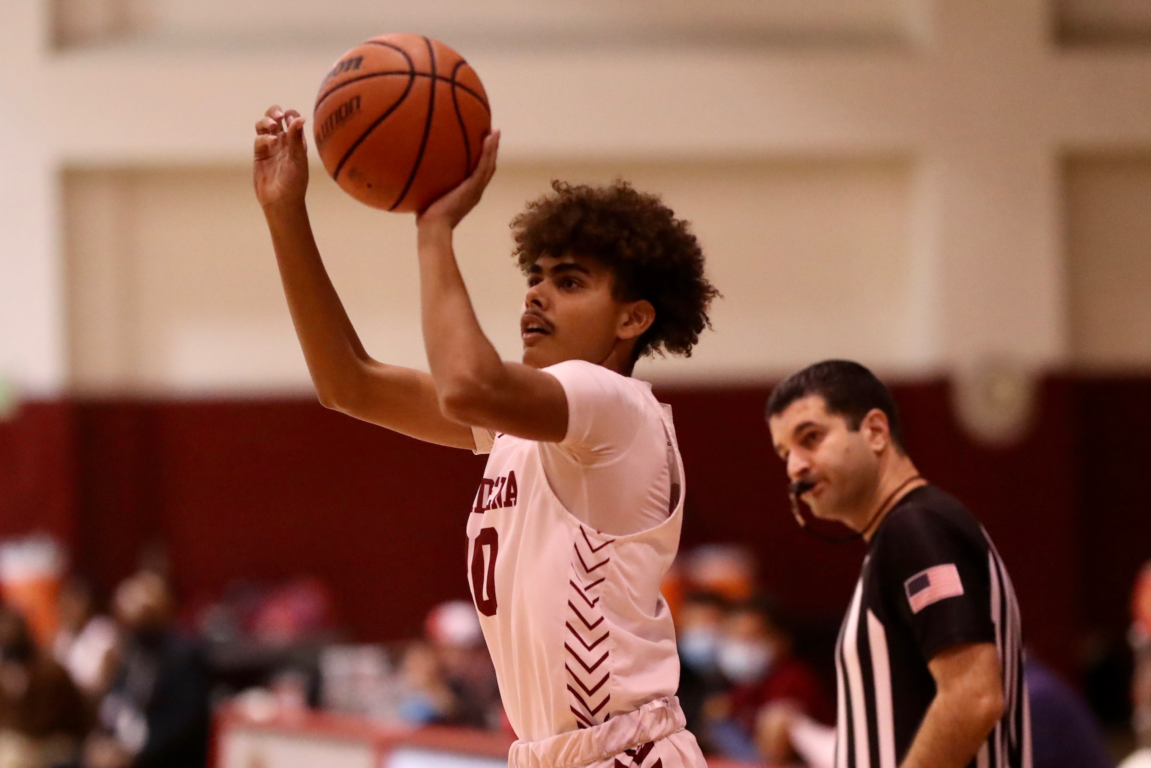 Charles Jones scored his PCC high of 19 points at Mt. SAC Wednesday night (file photo by Michael Watkins).