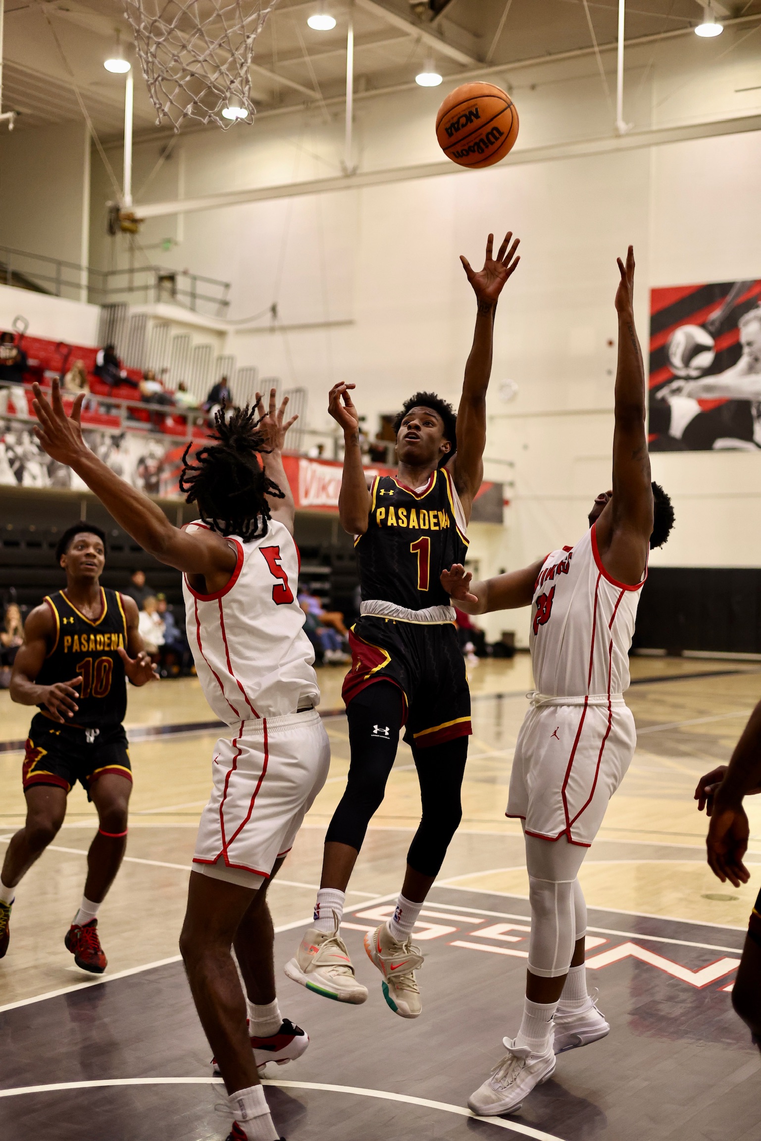 Jordan Flowers puts up a shot in a recent game.