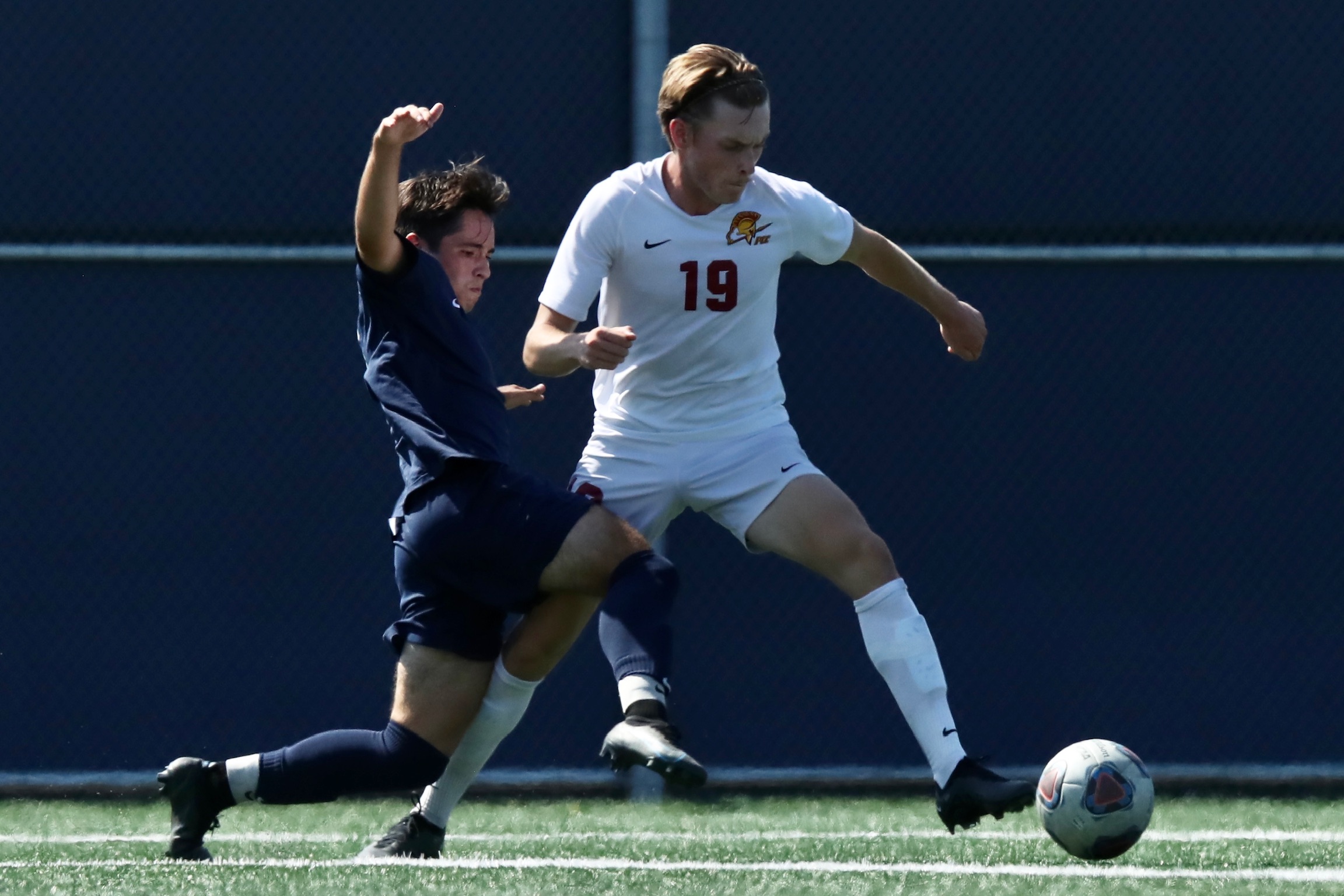 Juaning Balmelli in action at Orange Coast College on Tuesday (photo by Michael Watkins).