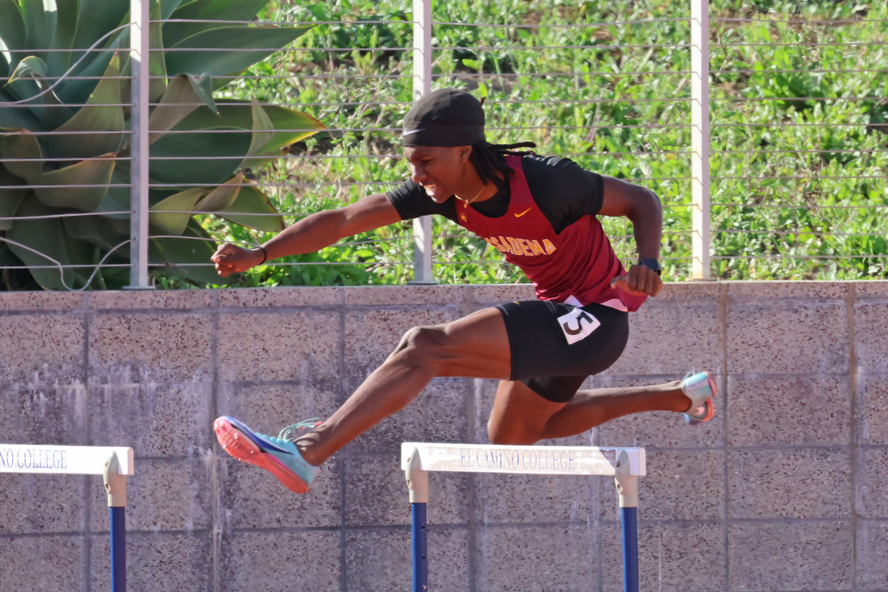 Quishawn Stanford is the top seed for this week's 400 hurdles at the SoCal Championships (photo by Richard Quinton).