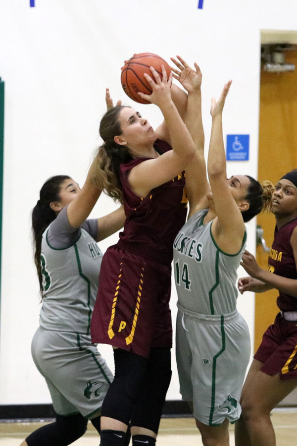 All-South Coast Conference forward-center Alisa Shinn is just one of two returning Lancers on the 2017-18 PCC women's basketball team.