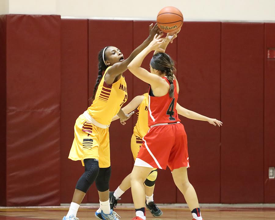 Celine Bolton-Ford in action in a recent Lancers game.
