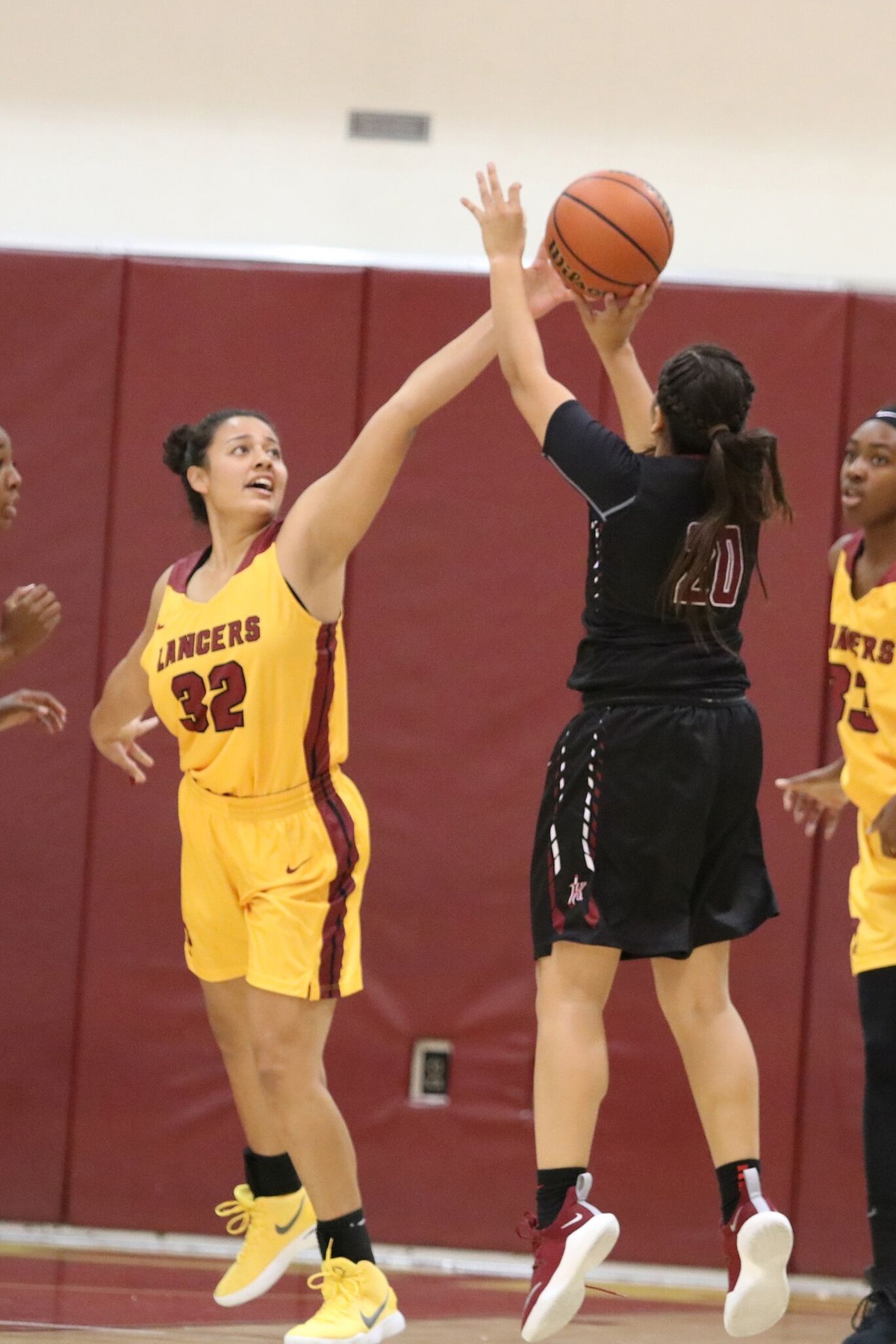 Lancer Zaida Velasquez in action during a recent PCC game.