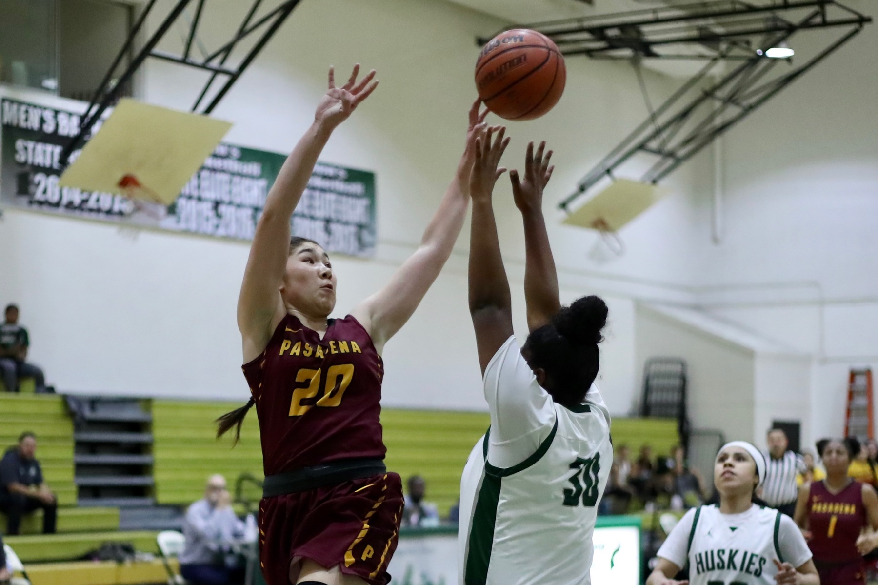 Women's basketball player Kristal Espinoza received PCC's High GPA award as part of the season-ending 2020-2021 Elizabeth Jensen scholarships.
