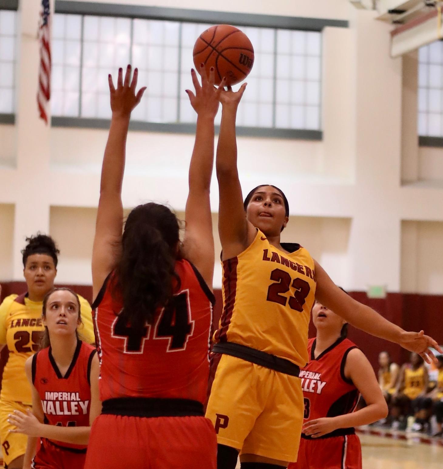 Lupe Vazquez is a phenom score for the Lancers so far this season.