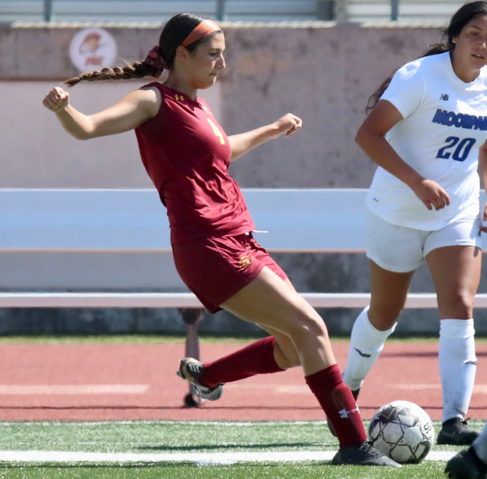 Avery Romero in a recent Lancers game (photo by Michael Watkins).