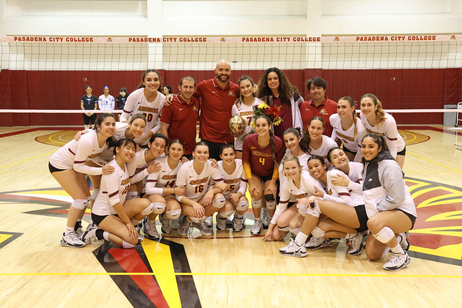 The Lancers and coaching staff prior to the team's round 1 win last week (photo by Richard Quinton).